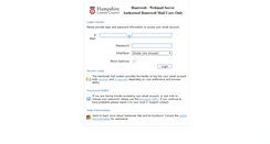 Desktop Screenshot of mail.hants.gov.uk