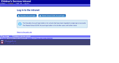 Desktop Screenshot of education.hants.gov.uk
